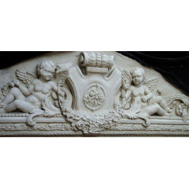 Cherubs overdoor /pediment 