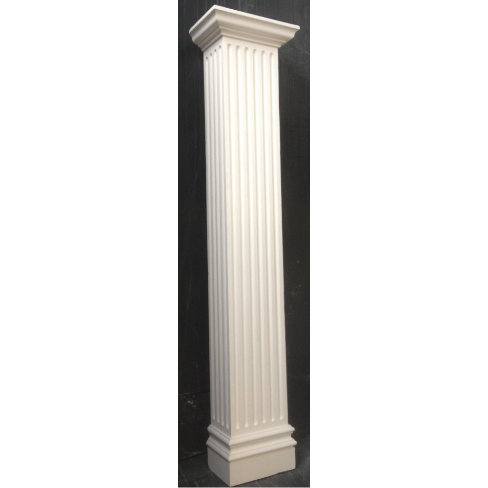 Fluted Wrap around column