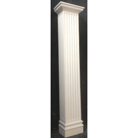 Fluted Wrap around column