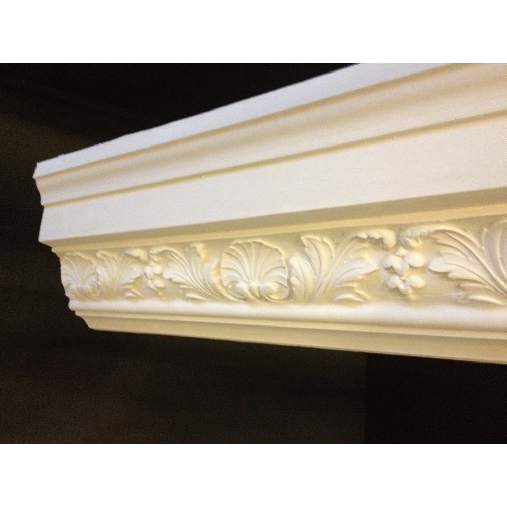 Shell & Leaf Cornice 115mm Drop