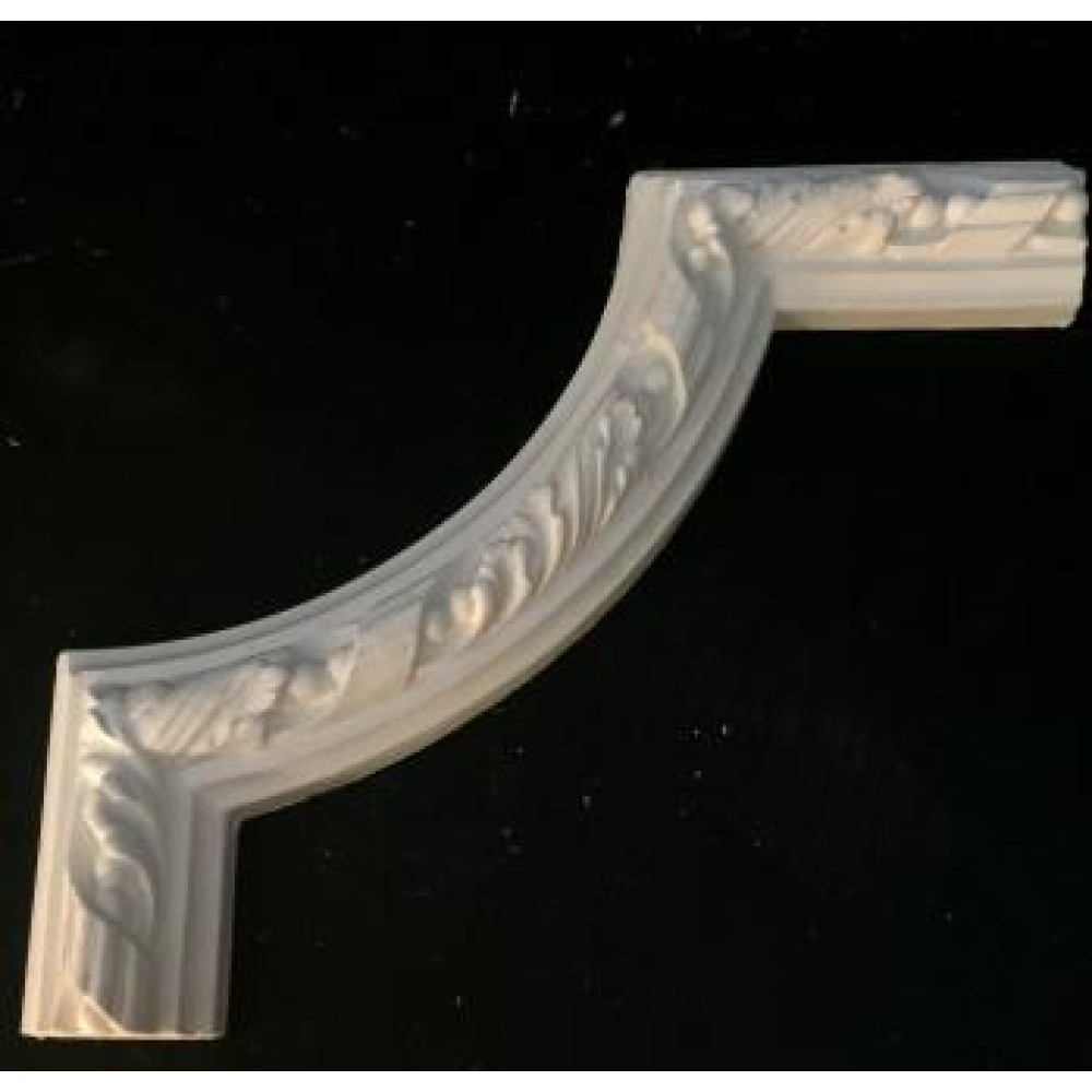 Turning  leaf panel moulding corner