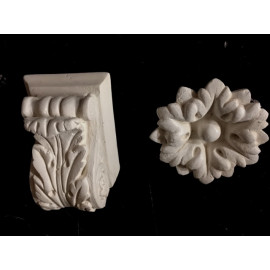 Modillion and Rose Decoration